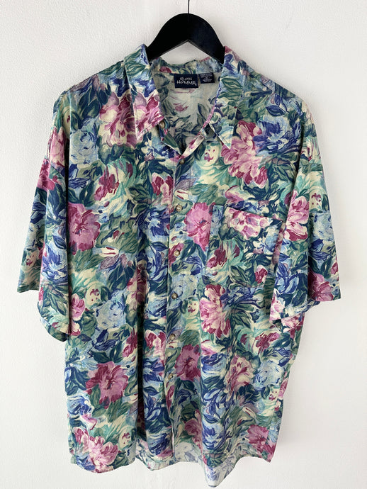 Vintage Floral Shirt (L)