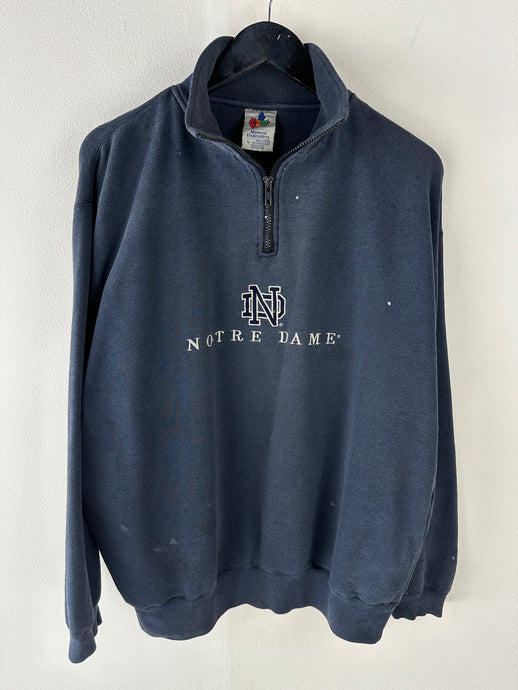 Vintage Notre Dame Pullover Sweatshirt (XL)